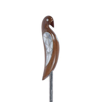Spatula With Bird Shape Handle - Dark Wood