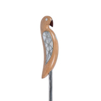Spatula With Bird Shape Handle - Light Wood
