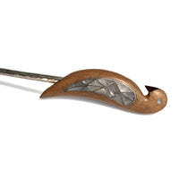 Rice Spoon With Bird Shape Handle, Light Wood