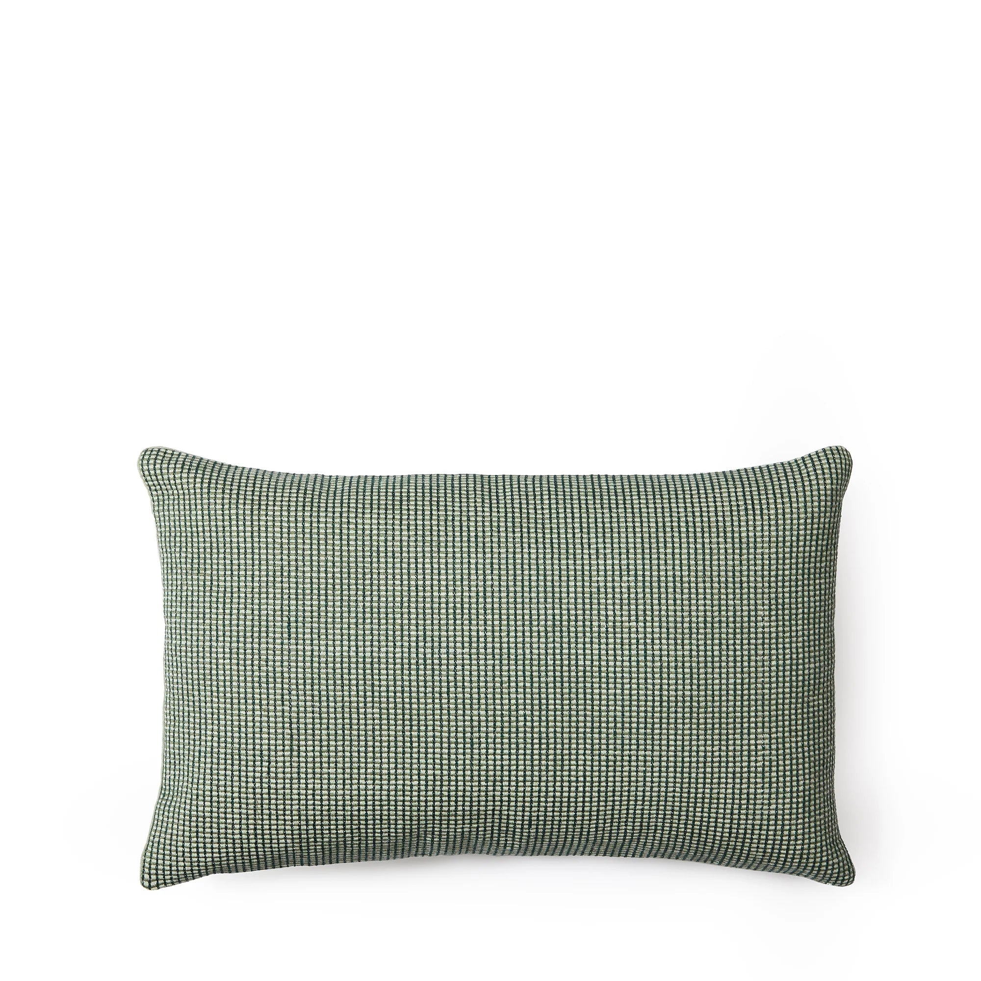 Otterley Check Moss Green & Sage Cushion Cover 30cm x 50cm