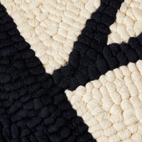 Ira Knotted Mono Cotton Cushion Cover 40cm x 60cm