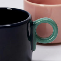 Pop Mugs Mixed Colours Set - 4 Pcs