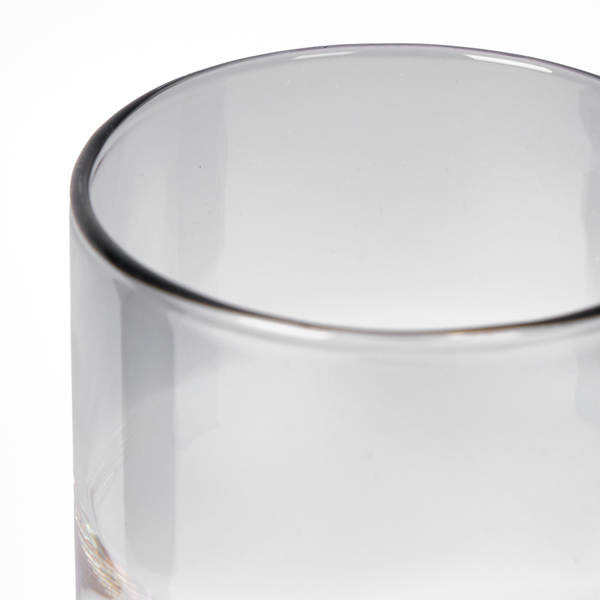 Ombre High Ball Peach and Smoke (Set of 2)