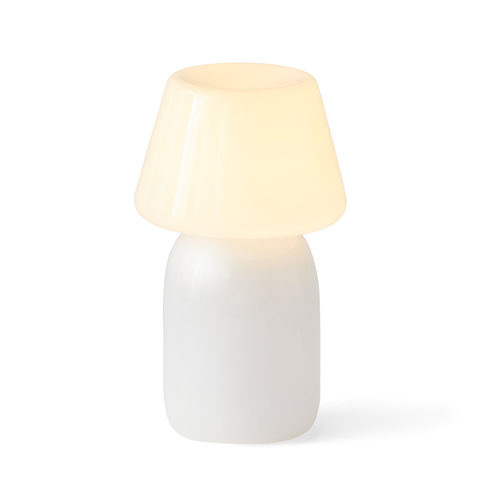 Apollo Portable Lamp - White Opal Glass