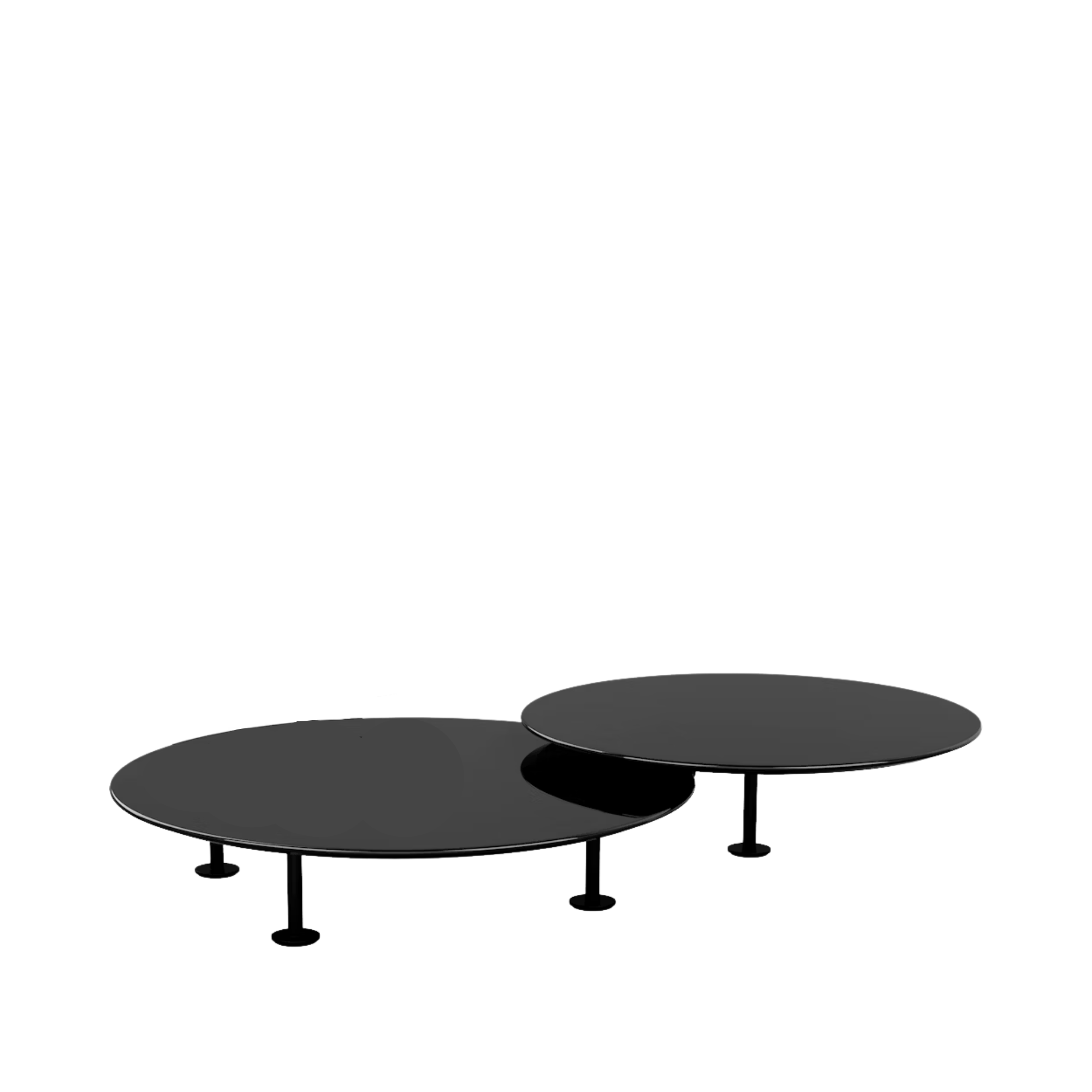 Grasshopper Low Table Set Black