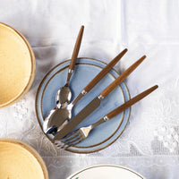 Jonc Set of 4 Pcs - Dark wood