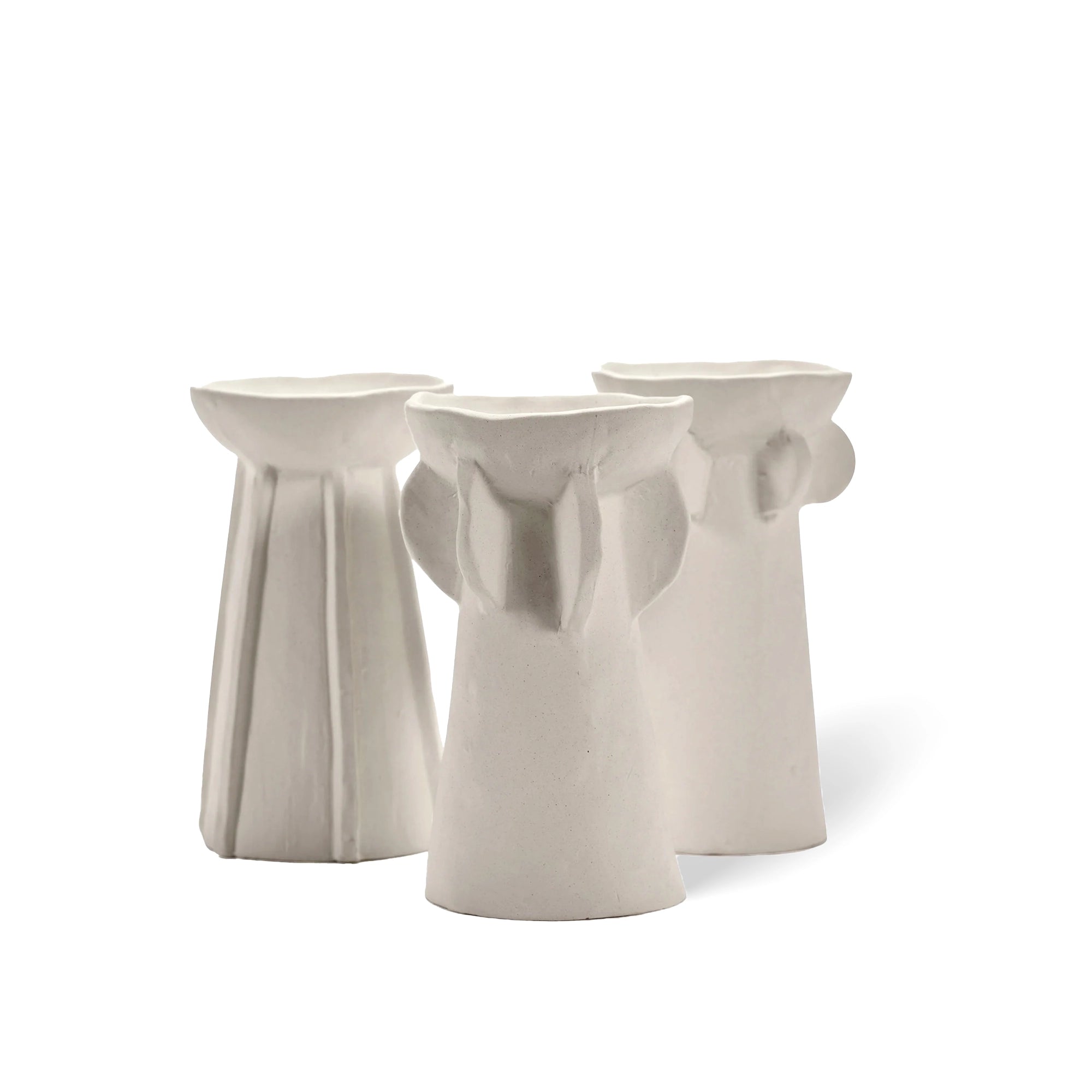 Beige Molly Vases Set of 3