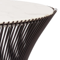Platner Side Table - Calacatta Marble