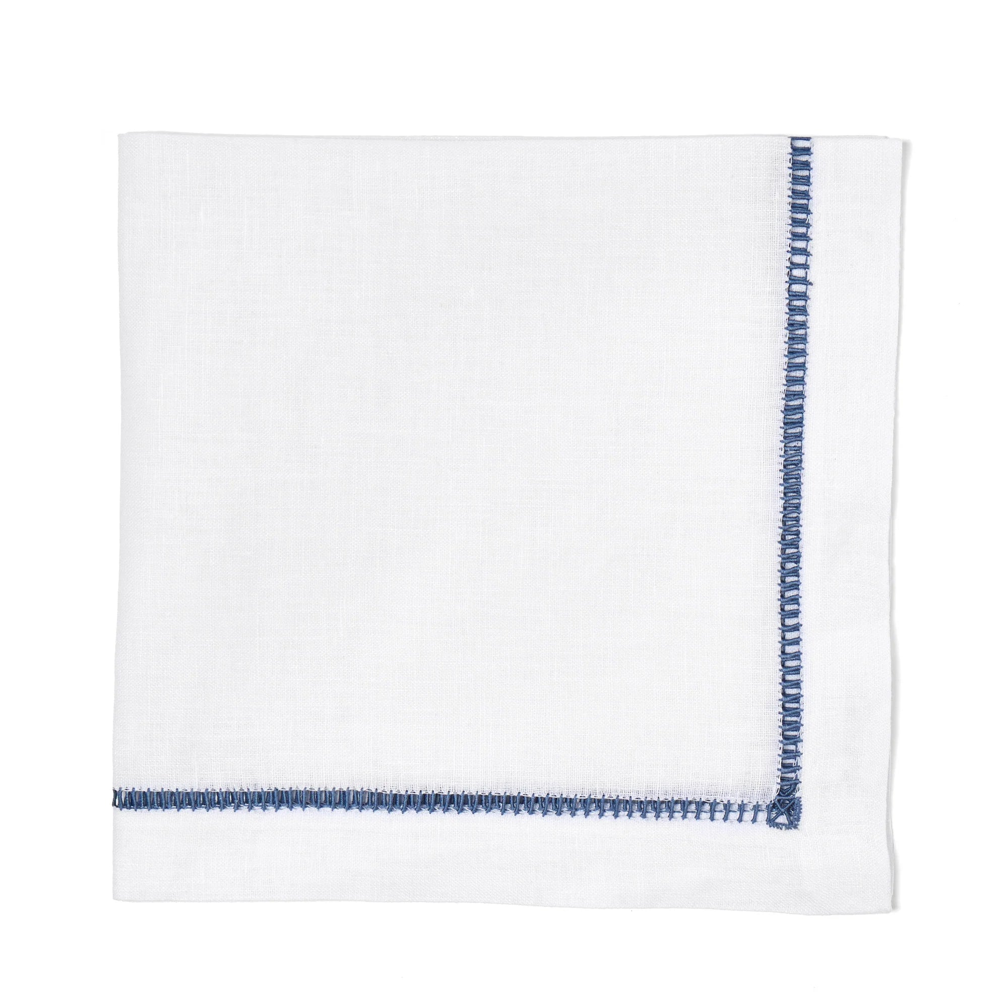 منديل لادر أبيض و أزرق