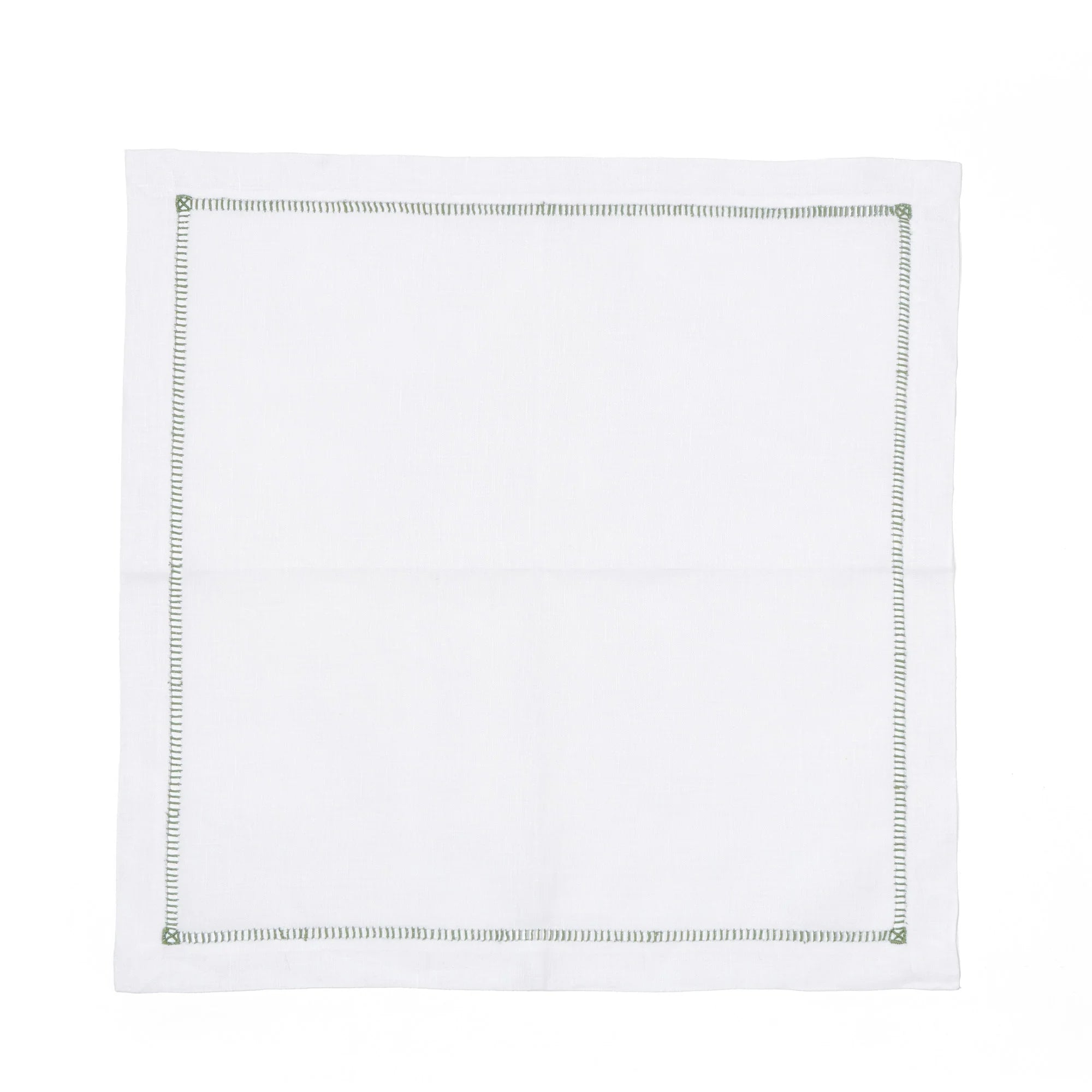 منديل لادر أبيض و أخضر