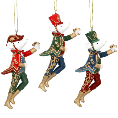 Resin Soldier Mice- Ornament
