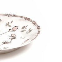 صحن عميق متوسط ميرتيلو نود ميدنايت فلاورز