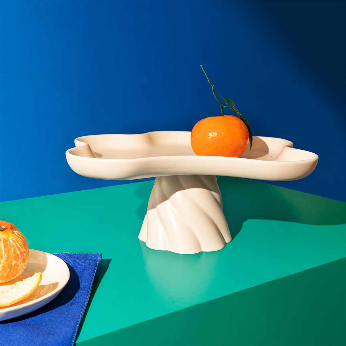 Templo High Tray - Ivory