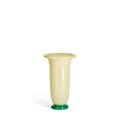 Empire Large Vase - Sand & Green
