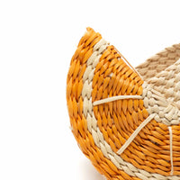 Iraca Fruit Napkin Ring - Orange Segment