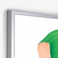Drawing 10 White Gesso - Framed Poster