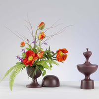 Ceramic Container No.1 - Dark Aubergine