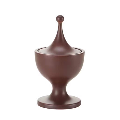 Ceramic Container No.2 - Dark Aubergine