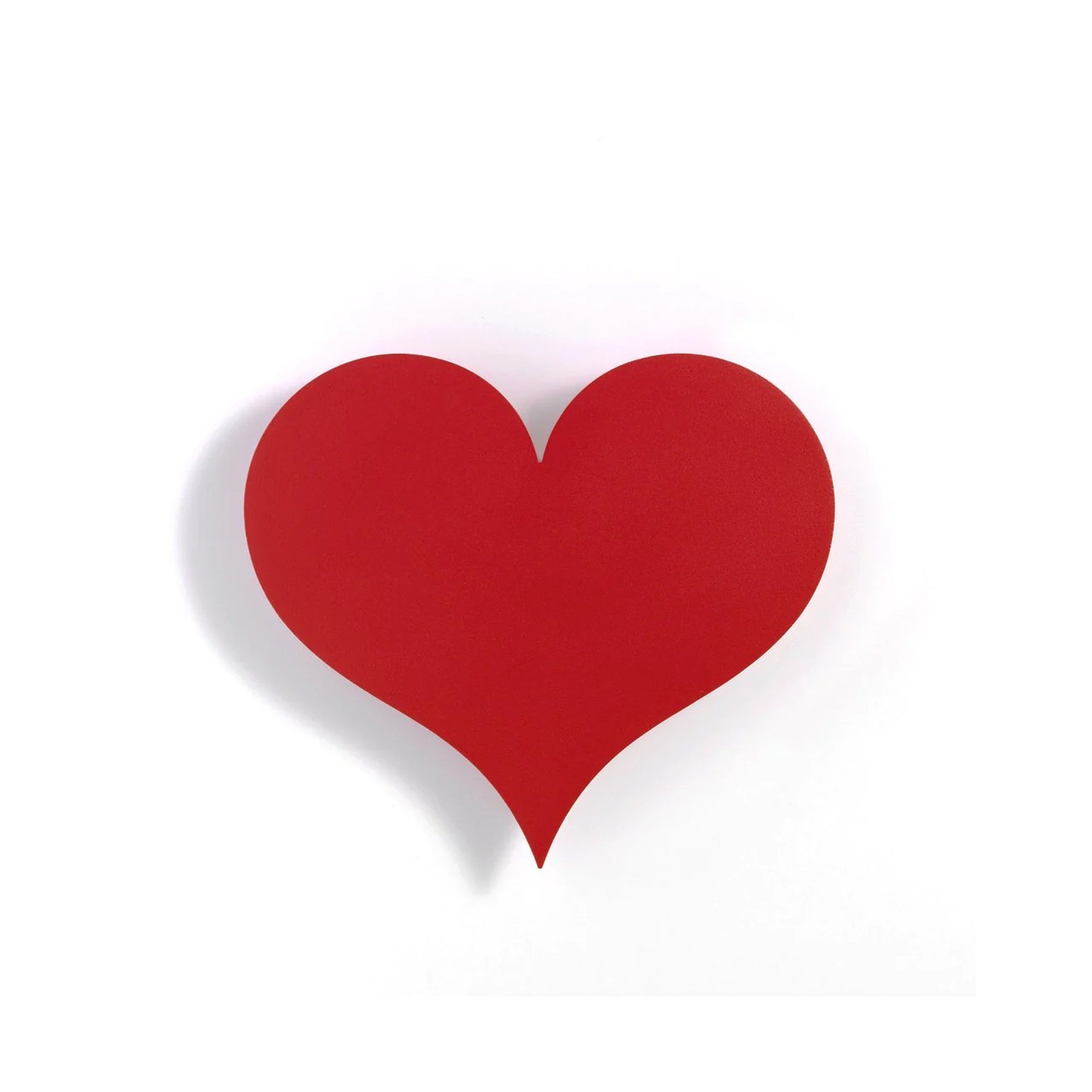 Metal Wall Relief - Red Little Heart