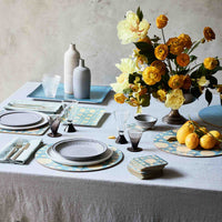 Epoch Square Wood Coaster - French Blue