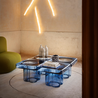 Soda Side Table Square - Blue