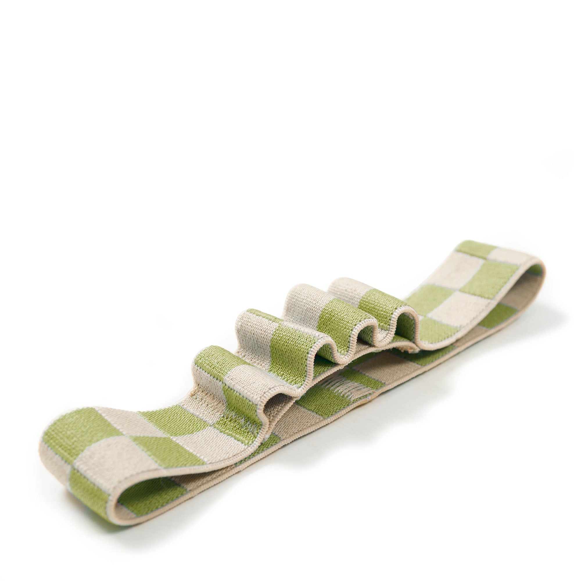 شريط حامل للأقلام باللون الأخضر