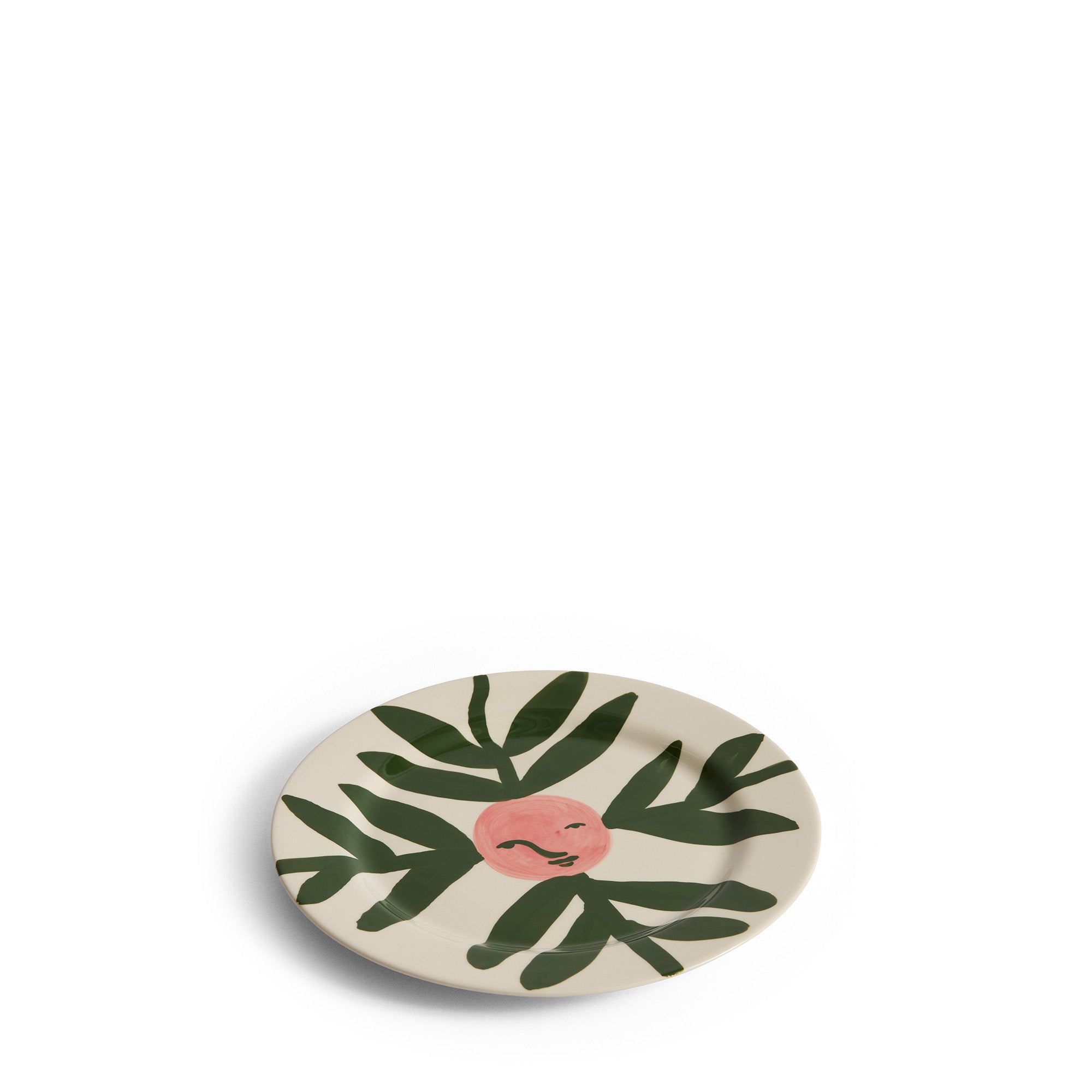 La Pittura Plate 24 Ø cm – Blush Face Vine