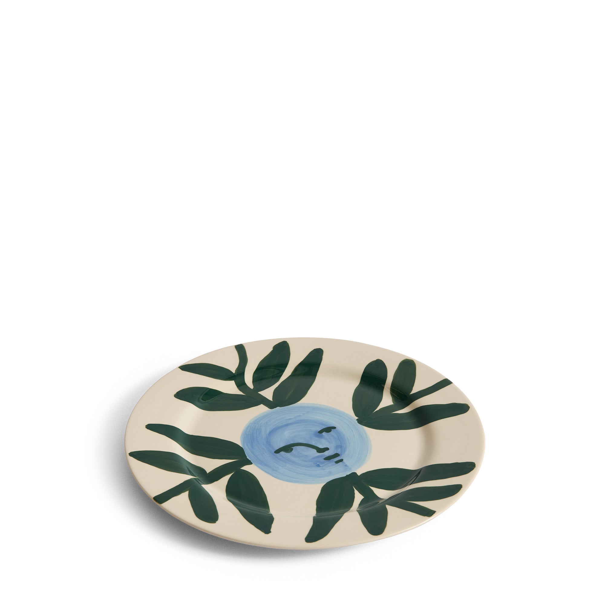 La Pittura Plate 28.5 Ø cm – Moon Face Vine