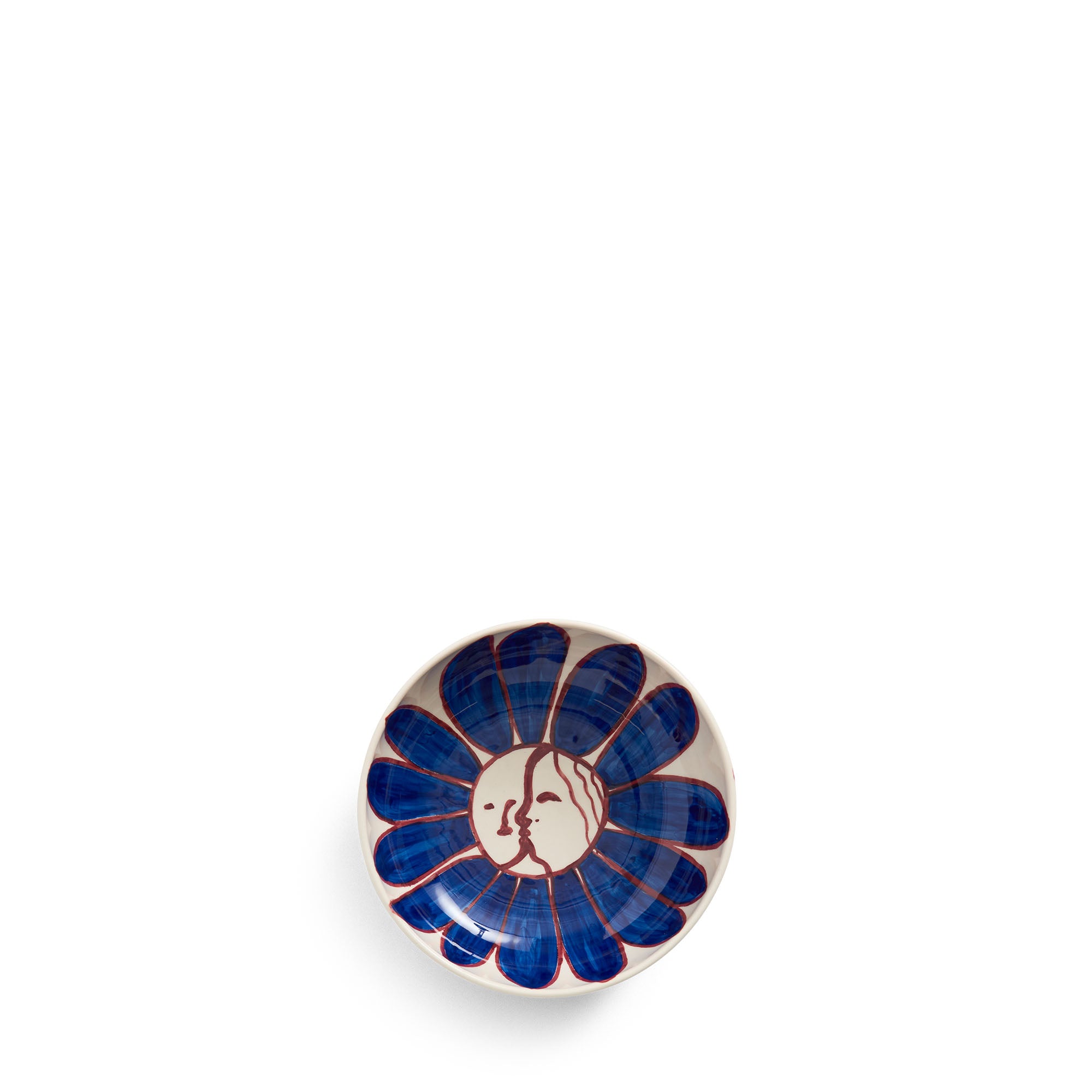 La Pittura Bowl 18 Ø cm – Deep Blue Flower