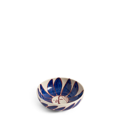 La Pittura Bowl 18 Ø cm – Deep Blue Flower