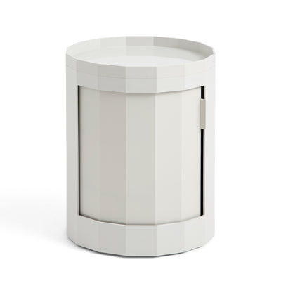 Low Facet Cabinet - Misty Grey