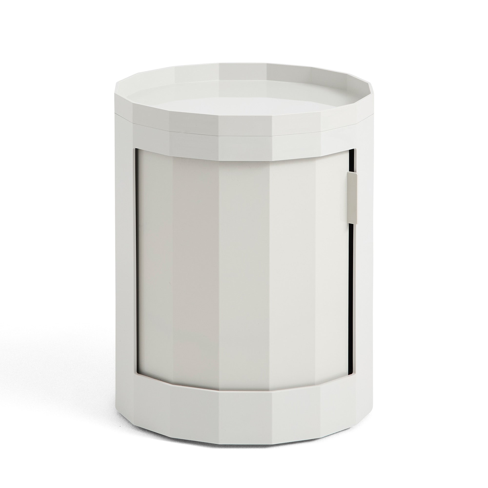 طاولة فاسيت المنخفضة - رمادي فاتح