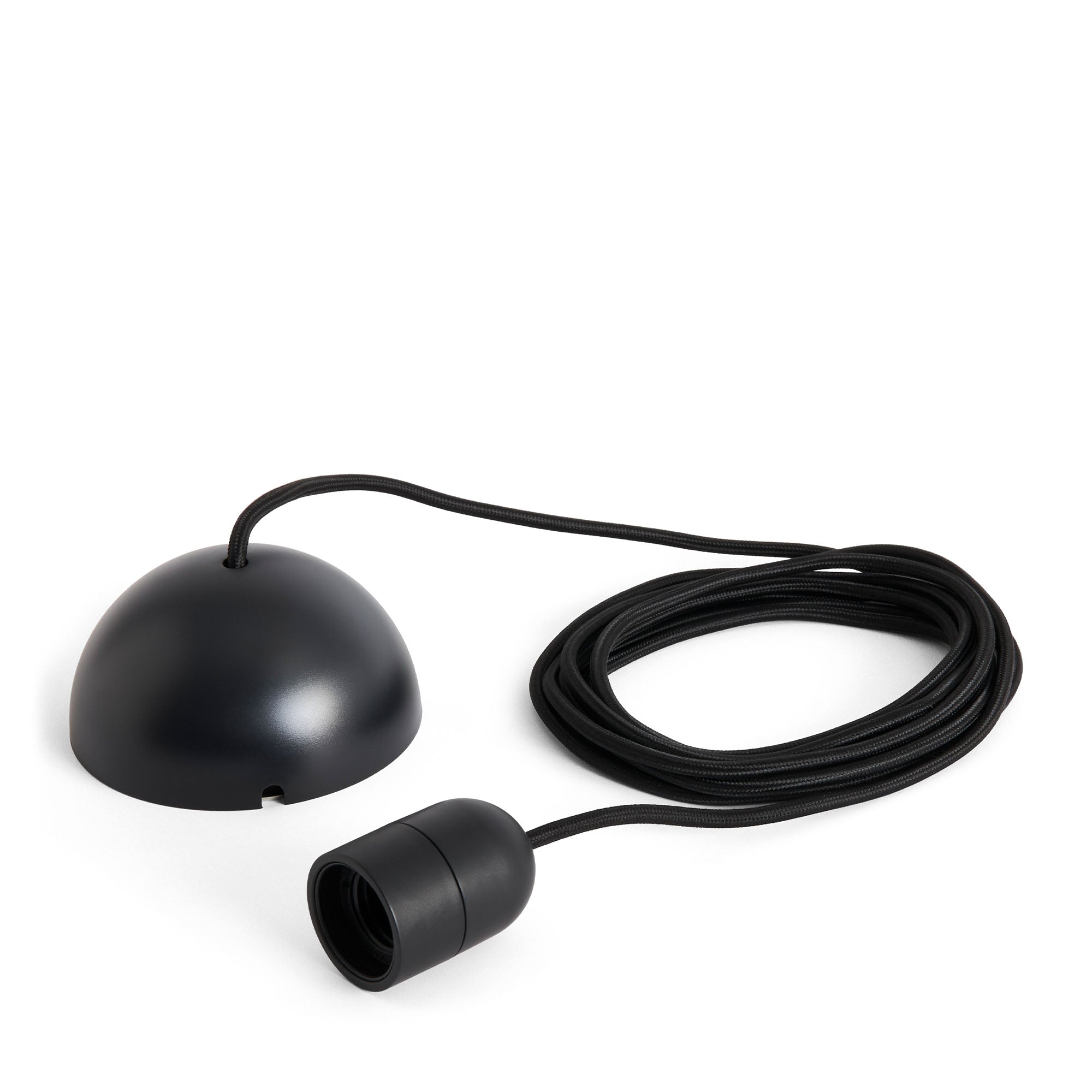 طقم سلك تعليق المصباح Common باللون الأسود الناعم