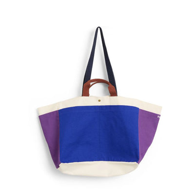 Medium Organic Weekend Bag - Electric Blue Multi