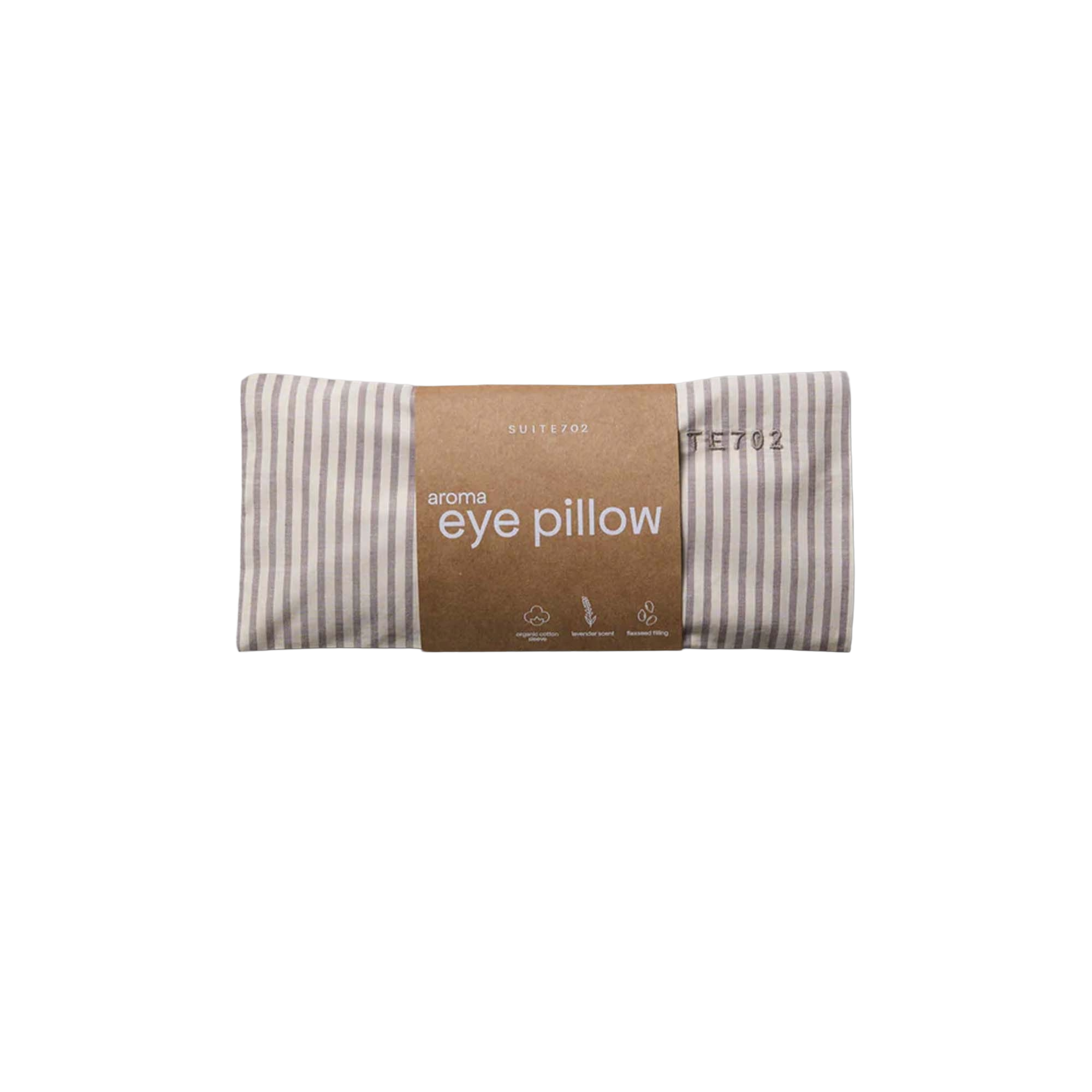 Aroma Eye Pillow - Stripe Brown