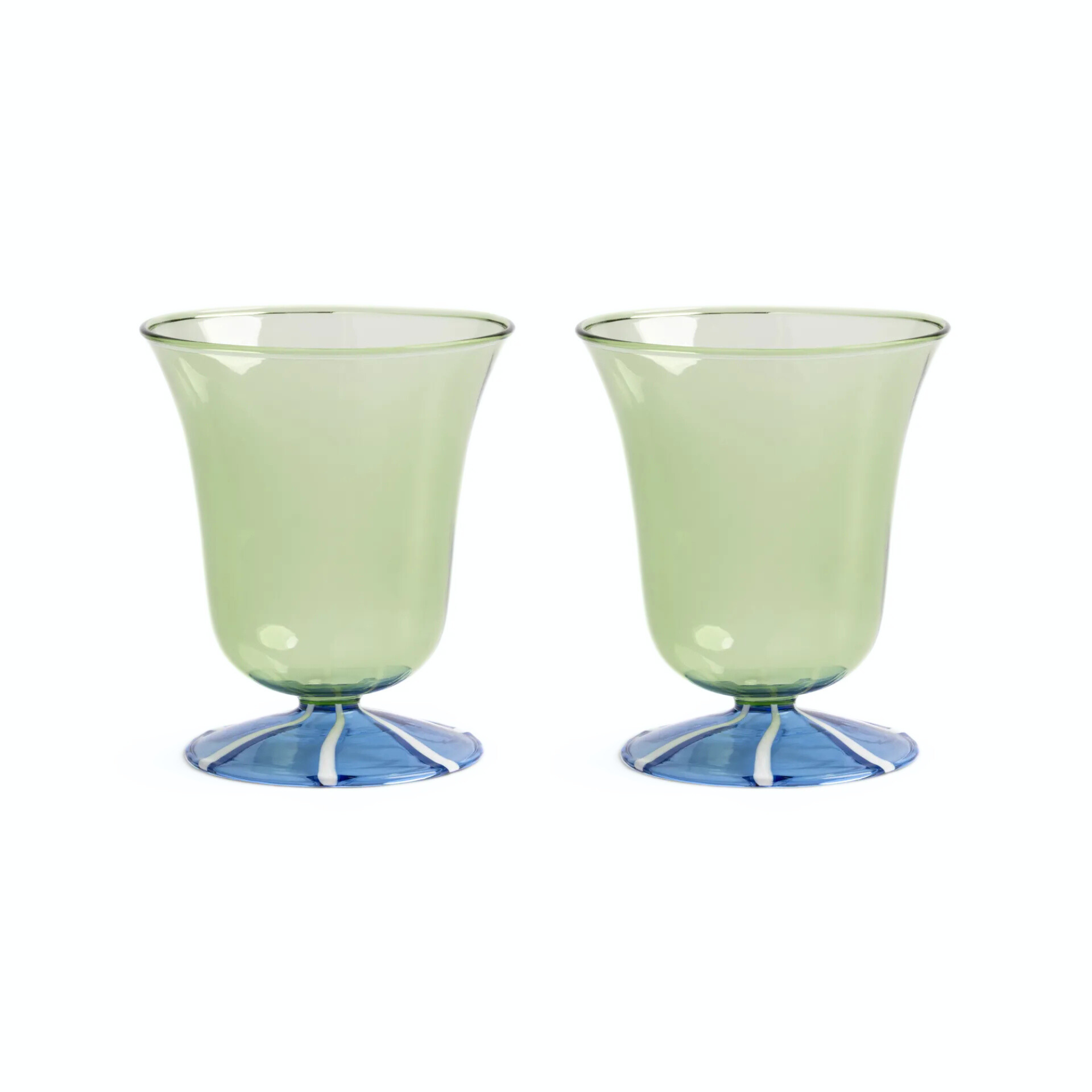 Water Glass Eve Green Set of 2