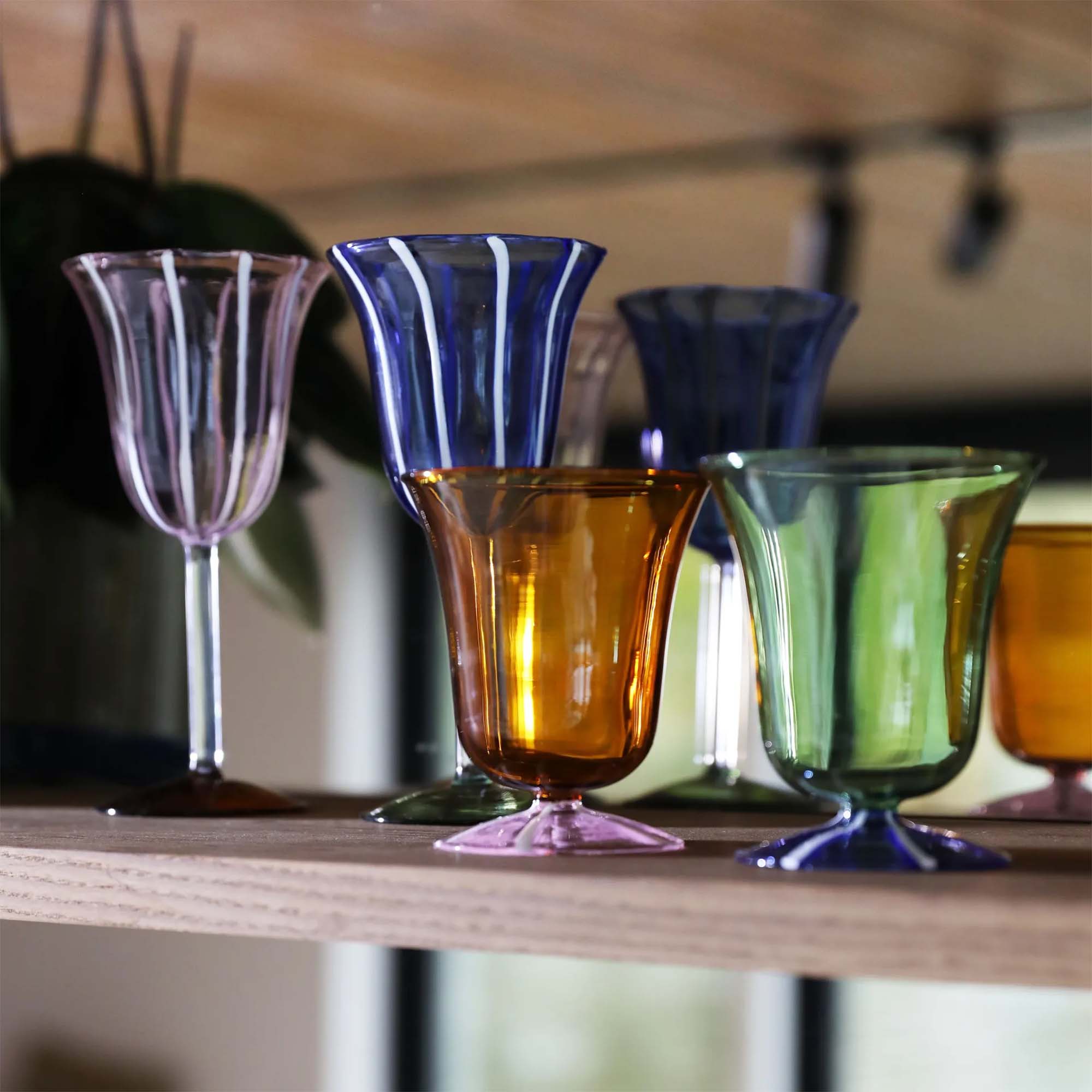 Water Glass Eve Green Set of 2