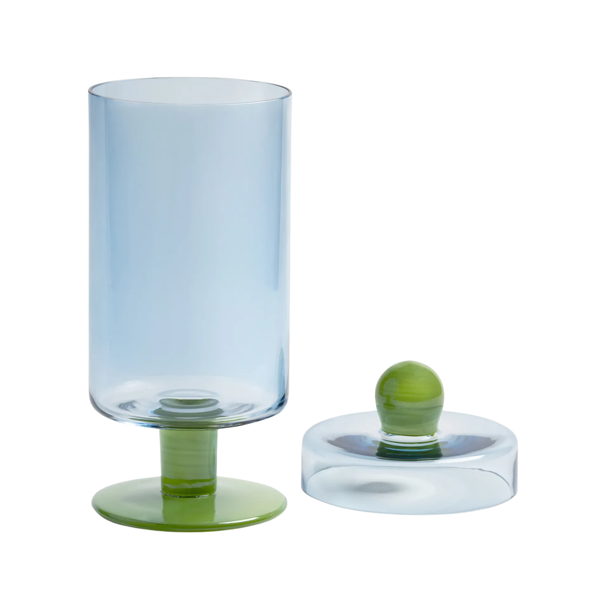 مرطبان طويل ديو باللون الأزرق