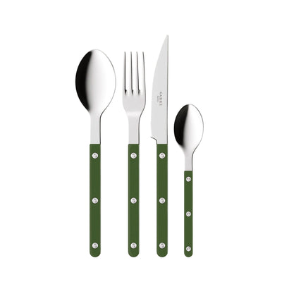 Bistrot 24 pcs cutlery set - Dark Green