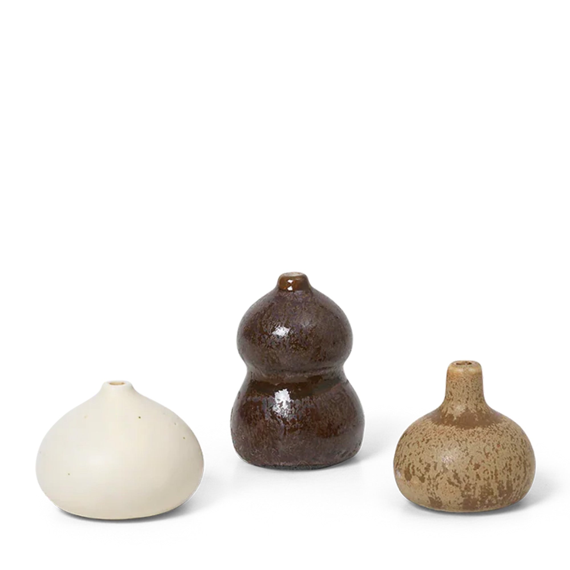 Komo Mini Vases, Set of 3