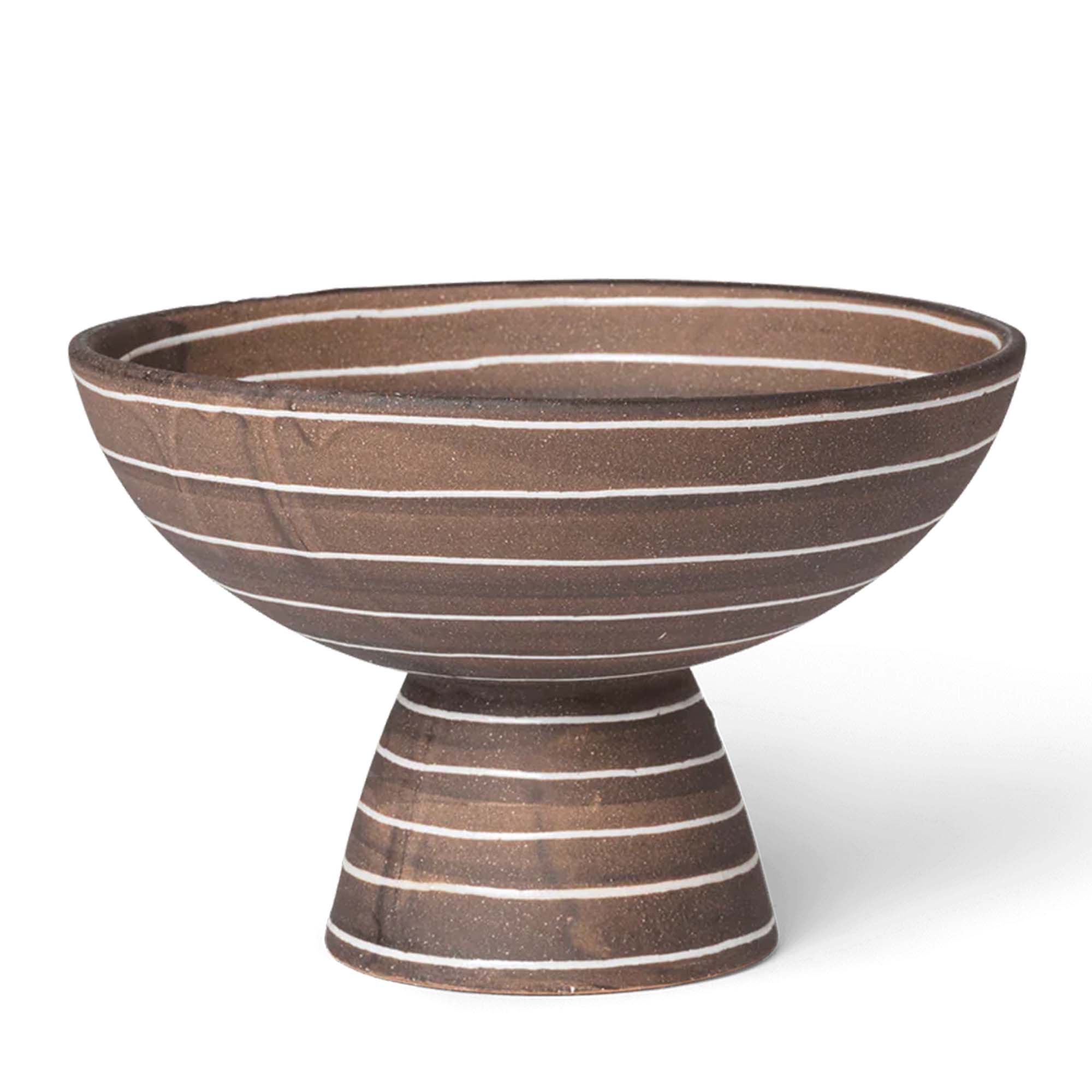 Brura Bowl - Coffee \ White