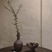 Brura Bowl - Coffee \ White