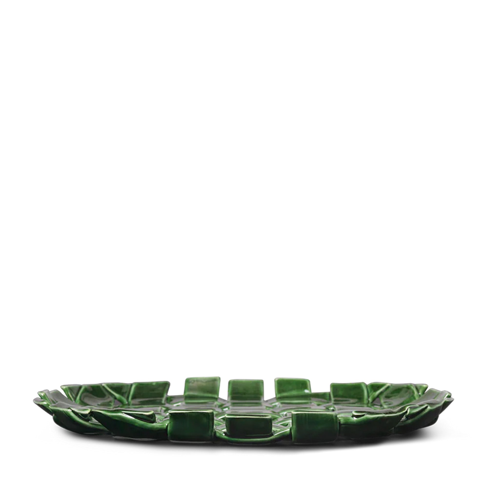 Plait Platter - Green