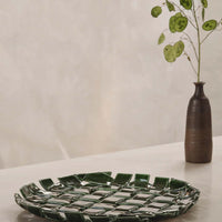 Plait Platter - Green