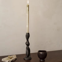 Dryp Candles- Set of 2 ,Olive Green