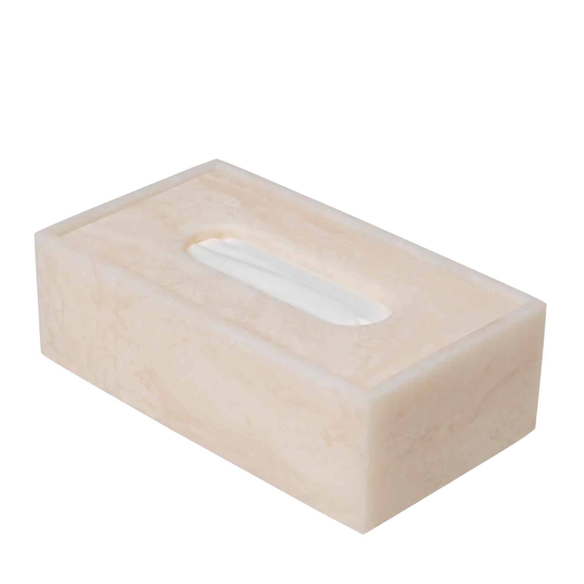Mist Tissue Box - Pearl