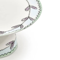 Blossom Milk Midnight Flowers Cake Stand - Small