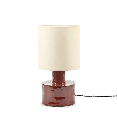 Red Table lamp - Beige Catherine