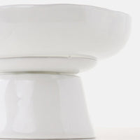 La Mère Serving Plate on Foot - Off White