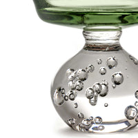 Snow Green Eternal Stem Glass - Medium